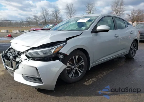 2021 Nissan Sentra Sv Xtronic Cvt из США, поврежденный, VIN 3N1AB8CV5MY260879